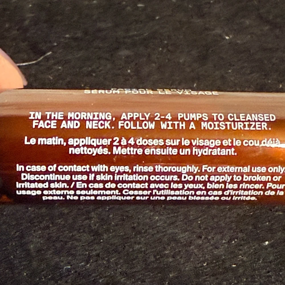 Youth To The People Vitamin C + Caffeine Energy Serum — Brown